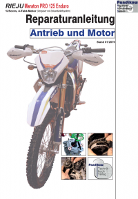 Reparaturanleitung RIS, Rieju Marathon PRO 125 Enduro, Antrieb und Motor