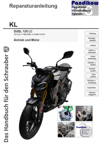 Reparaturanleitung RIS KL Duel 125 LC, Antrieb und Motor