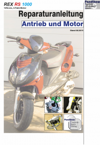 Reparaturanleitung RIS REX RS 125 Antrieb und Motor