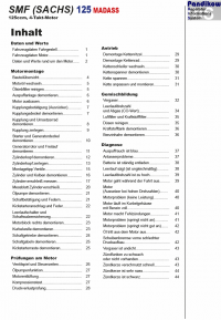 Reparaturanleitung RIS SFM (Sachs) 125 MADASS Motor, Antrieb, Gemischbildung und Diagnose