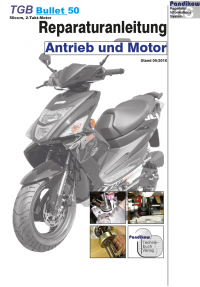 Reparaturanleitung RIS, TGB Bullet 50 2 Takt, Antrieb und Motor