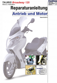 Reparaturanleitung RIS Tauris Broadway 125 4T Antrieb und Motor