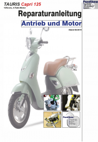 Reparaturanleitung RIS Tauris Capri 125 4T Antrieb und Motor