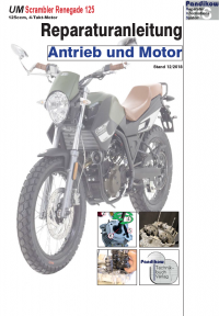 Reparaturanleitung RIS, UM Scrambler Renegade 125, 4T, Antrieb und Motor