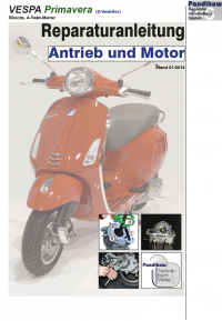 RIS Reparaturanleitung Vespa Primavera 50, 4T (2 Ventiler) Antrieb und Motor