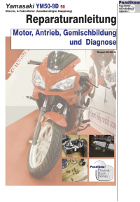 Reparaturanleitung RIS Yamasaki YM50-9D handbetätigte Kupplung Motor, Antrieb, Gemischbildung und Diagnose