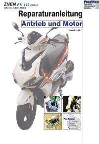 Reparaturanleitung RIS, ZNEN F11 125 4T (125T-34), Antrieb und Motor