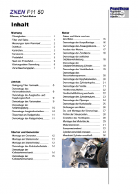 Reparaturanleitung RIS, Znen F11 50, 4T, Antrieb und Motor