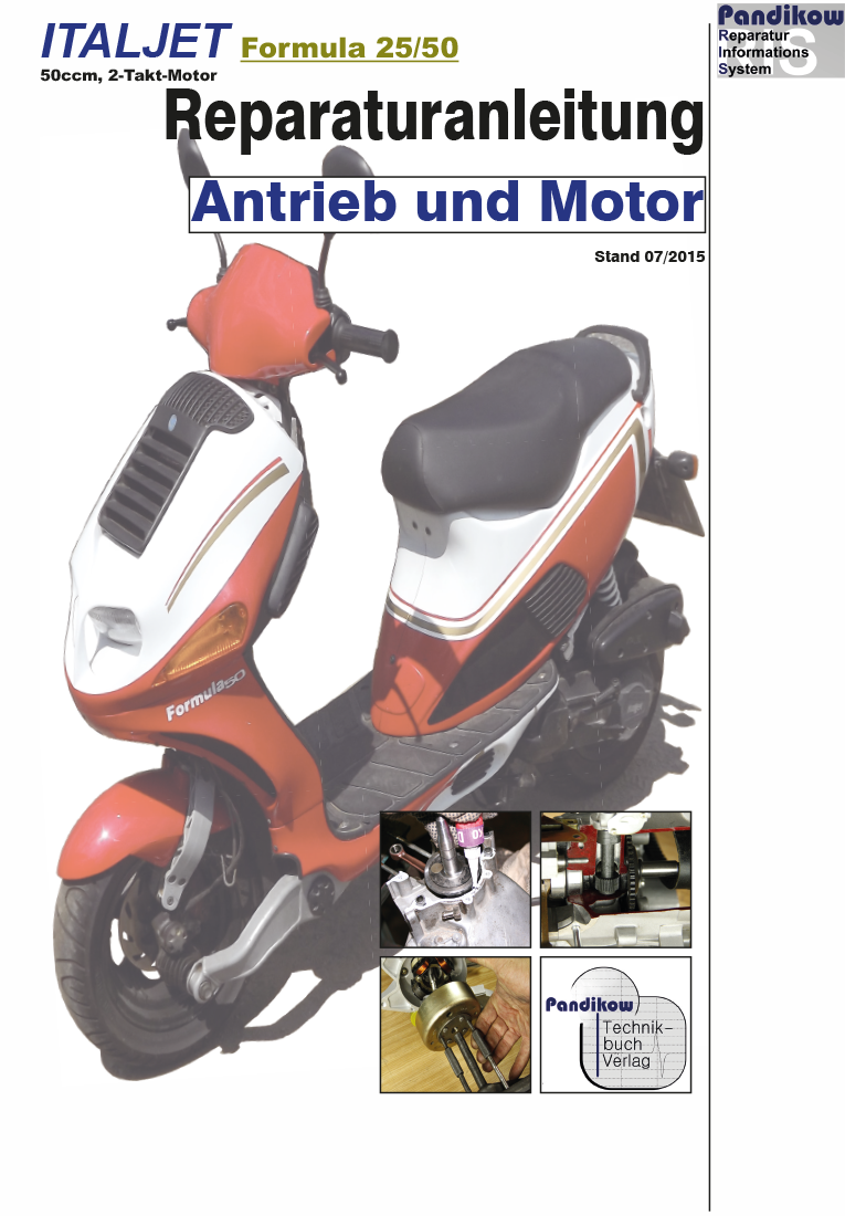 Pandikow Buch Reparaturanleitung RIS Italjet Formula 50 Antrieb und