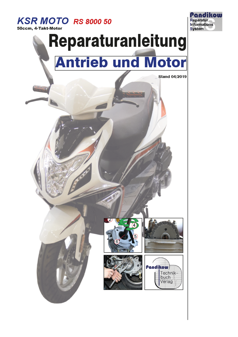 Pandikow Buch Reparaturanleitung RIS KSR RS8000 50 4T, Antrieb und ...