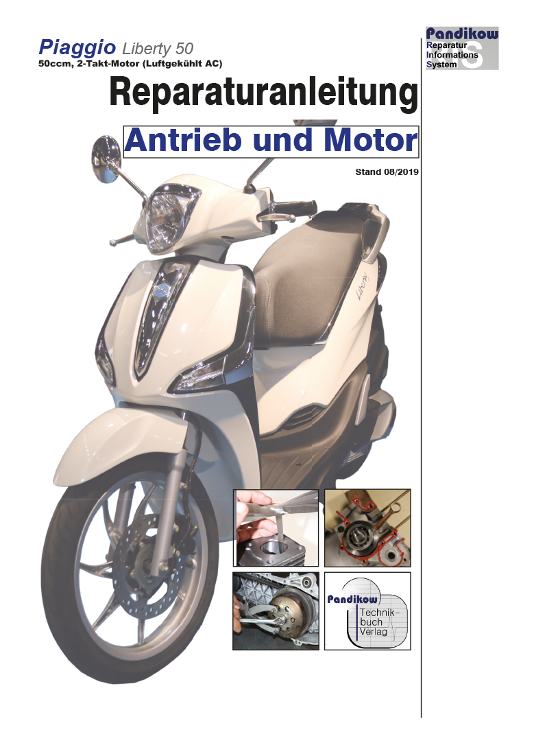 Werkstatthandbuch Reparaturanleitung Piaggio Liberty 50 Ausgabe 1997 
