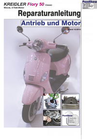 Reparaturanleitung RIS, Kreidler Flory 50 4T, Antrieb und Motor