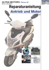 Reparaturanleitung RIS, Alpha Motors Falcon 50, Antrieb und Motor