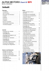 Reparaturanleitung RIS, Alpha Motors Shark 50 EFI, 4T, Antrieb und Motor