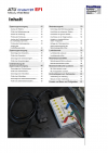 Reparaturanleitung RIS, ATU Cruzer 125 EFI, Gemischaufbereitung und Diagnose