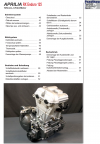 Reparaturanleitung RIS, Aprilia RX Enduro 125, 4T, Antrieb und Motor