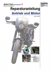 Reparaturanleitung RIS, Brixton BX 125 Haycroft, 4T, Antrieb und Motor