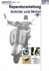 Reparaturanleitung RIS, Benero Retro 125, 4T, Antrieb und Motor