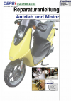 Reparaturanleitung RIS Derbi Hunter 50 Antrieb und Motor