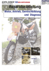 Reparaturanleitung RIS Explorer 125 XRX Motocross Motor, Antrieb, Gemischbildung und Diagnose