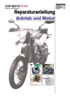Reparaturanleitung RIS, KSR TR 125X, LC, 4T, Antrieb und Motor