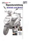 Reparaturanleitung RIS, KSR Pandora 50, 2T, Antrieb und Motor
