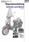 RIS Reparaturanleitung Kymco Sento 50 Antrieb und Motor