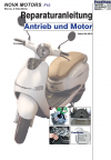 Reparaturanleitung RIS, Nova Motors F10 (50), Antrieb und Motor