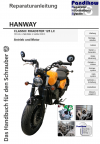 Reparaturanleitung RIS Hanway Classic Roadster 125 LC, Antrieb und Motor
