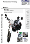 Reparaturanleitung RIS Rieju MRT 125 LC, Antrieb und Motor