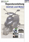 Reparaturanleitung RIS, Rex RS 400 4T, Antrieb und Motor