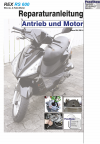 Reparaturanleitung RIS, Rex RS 600 4T, Antrieb und Motor