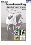 RIS Reparaturanleitung Rex SC 125 Antrieb und Motor