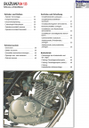 RIS Reparaturanleitung Suzuki GN 125 Antrieb und Motor