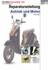 Reparaturanleitung RIS Tauris Piccadilly 125 4T Antrieb und Motor