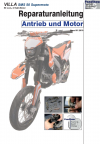 Reparaturanleitung RIS, Villa SMS 50 Supermoto, 2T, Antrieb und Motor