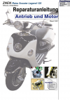 Reparaturanleitung RIS, ZNEN Retro Scooter Legend 125 4T, Antrieb und Motor