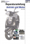 Reparaturanleitung RIS, Znen F8 Retro 50, 4T, Antrieb und Motor