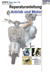 Reparaturanleitung RIS ZNEN Retro Star 125, Antrieb und Motor