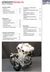 Reparaturanleitung RIS, Zündapp ZXE Enduro 125, 4T, Antrieb und Motor