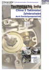 Technische Information China 2 Taktmotor Zylinderschaden